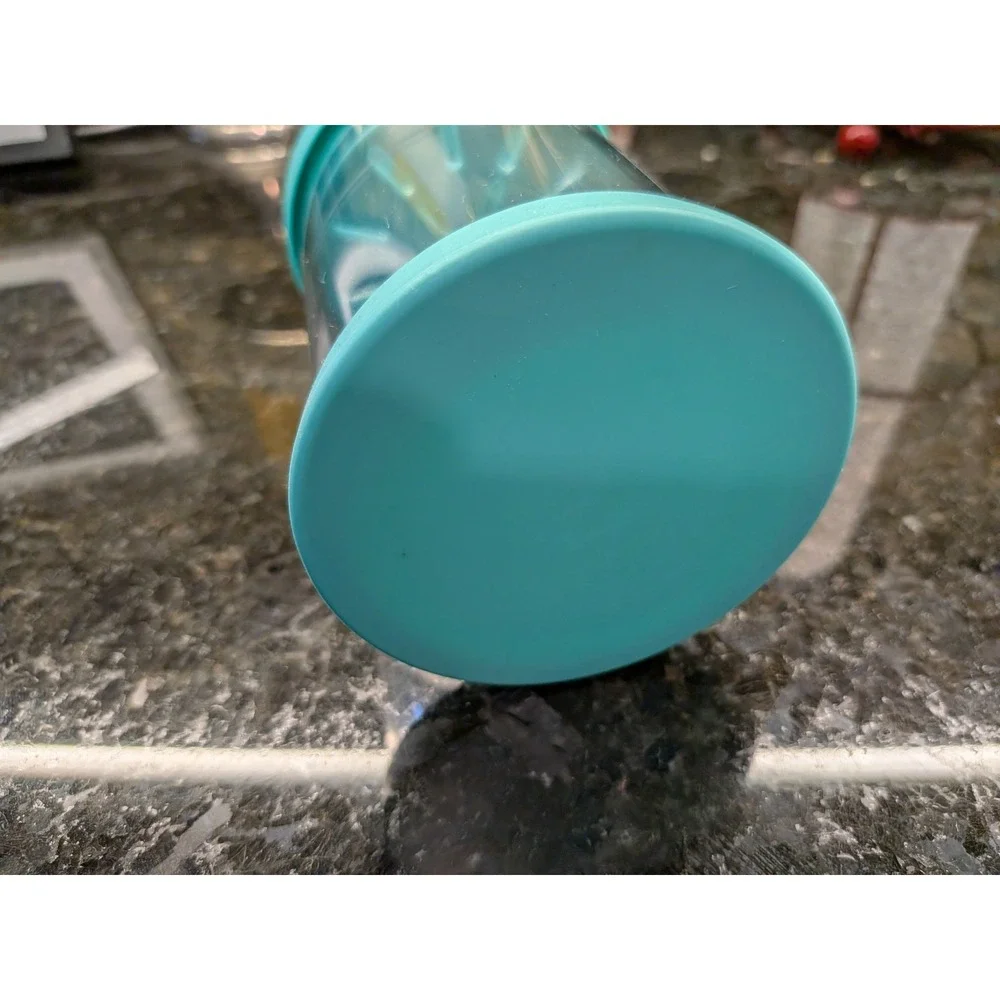 Pampered Chef‎ Whipped Cream Maker #1461 Teal Handheld Manual Whipper